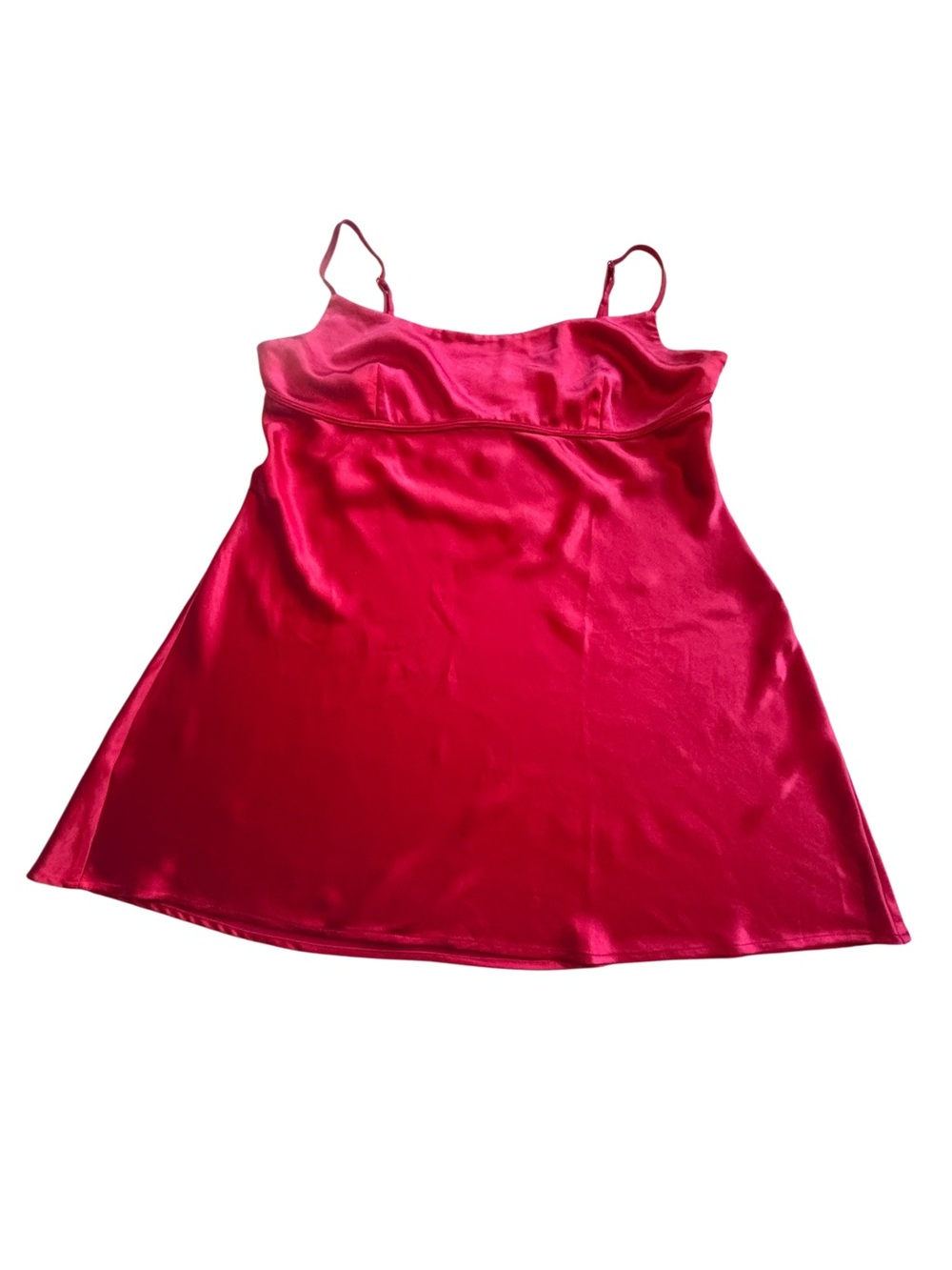 Showpo Fuchsia Satin Slip Dress